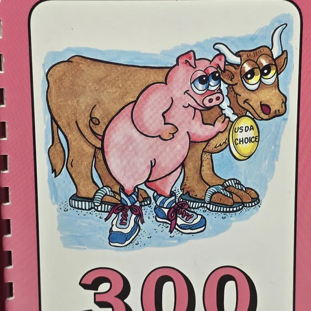 300 WAYS WITH‎ MEAT COOKBOOK 1991 Vtg Cook Book